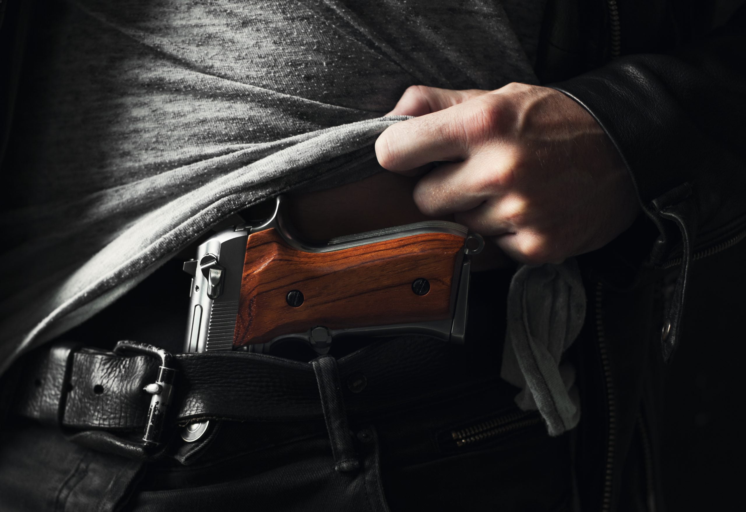 Charged for Brandishing a Firearm in California